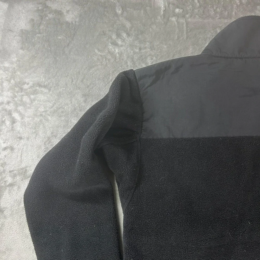 The North Face Jacket Mens Medium Black Fleece Full Zip Polartec Outdoor